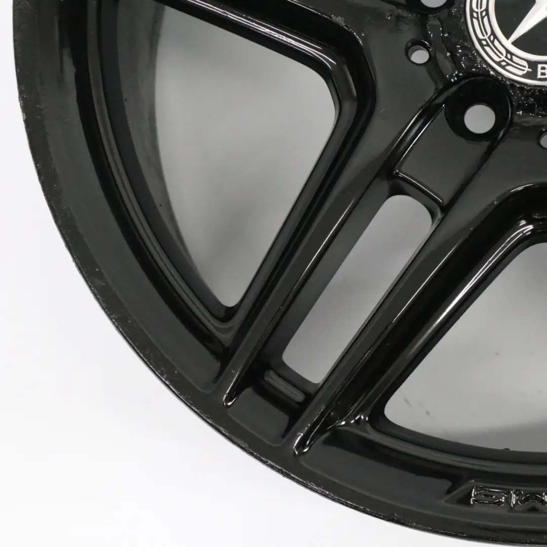 Alloy Wheel Rim 18" 8,5J ET:54 to Mercedes W204 AMG Rear Black with Part number A2044014202 Mercedes W204 AMG Rear Black Alloy Wheel Rim 18" 8,5J ET:54 - SKU A2044014202-6 - Part number A2044014202
