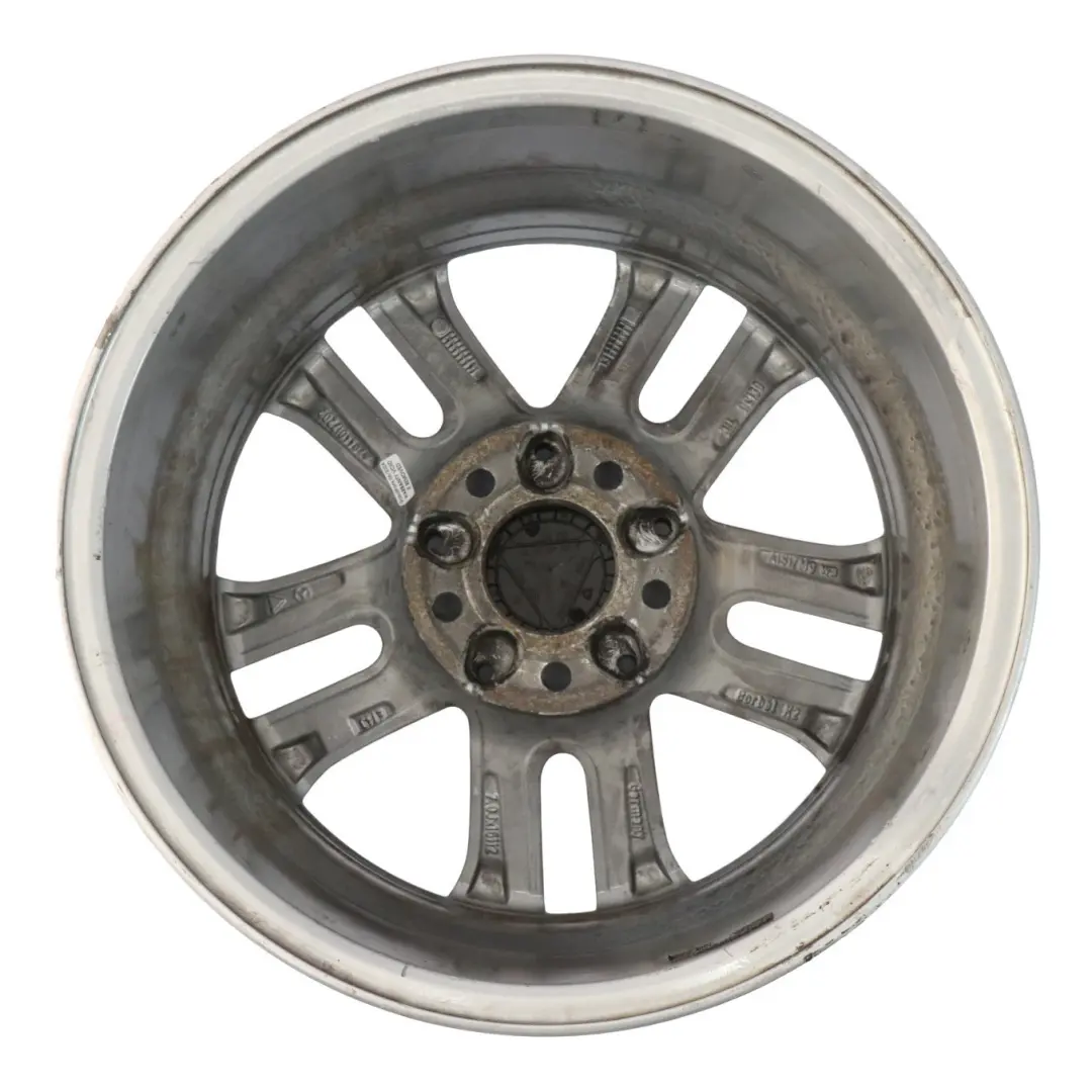  Llanta de aleación Mercedes W204 16" ET:43 7J 5 Radios dobles - SKU A2044017202-2 - Número de pieza A2044017202