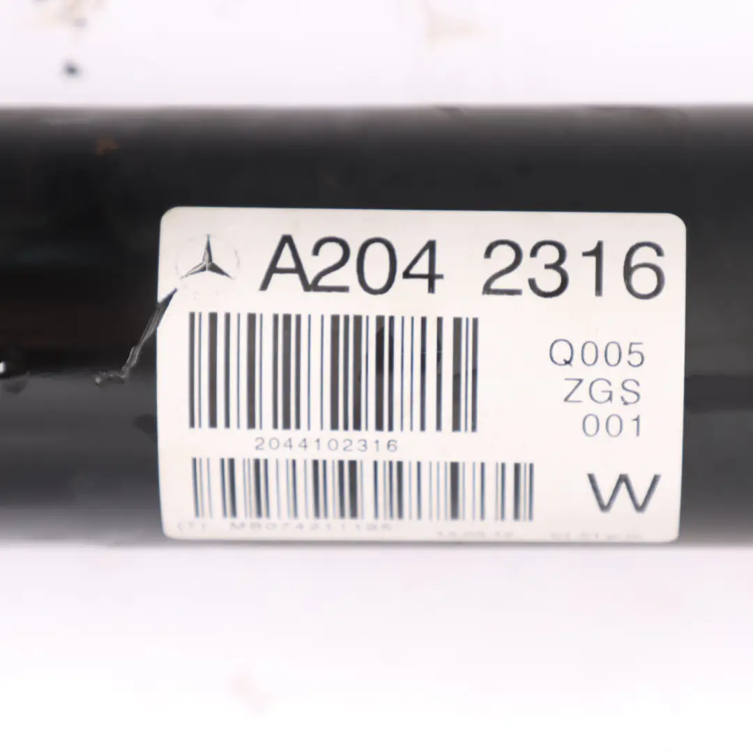 Wał Napędowy do Mercedes W204 o numerze A2044102316 Mercedes W204 Wał Napędowy - SKU A2044102316 - Numer Części A2044102316