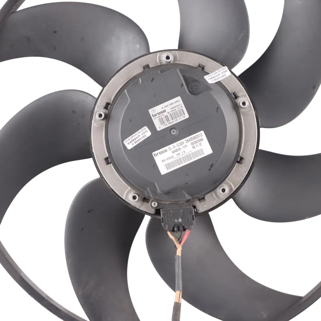  Fan Mercedes SLK R172 M271 Radiator Fan Blower Blade Motor 600W - SKU A2045000493 - Part number A2045000493