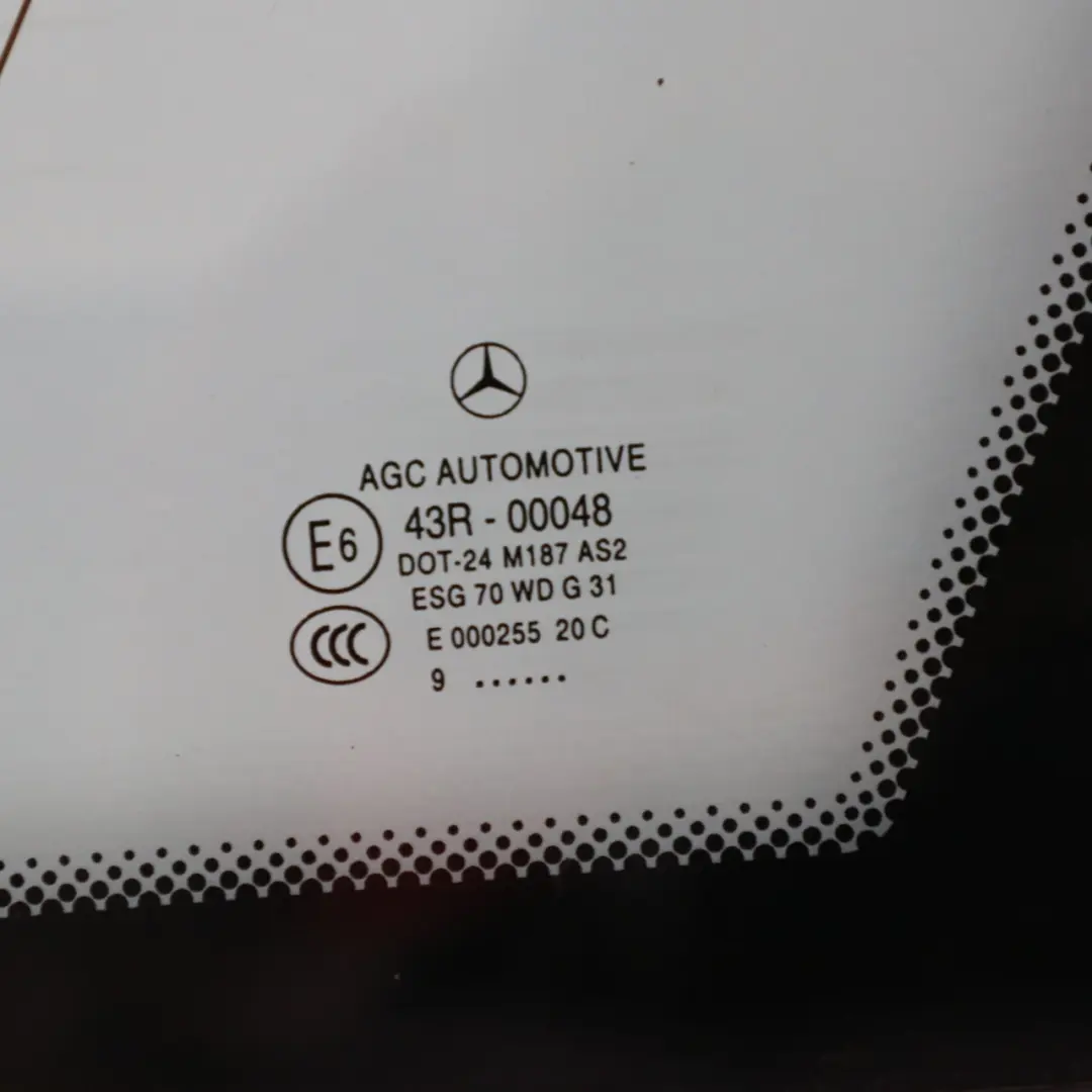 Szyba Boczna Karoseryjna Prawy Tył Szyba AS2 do Mercedes S204 o numerze A2046730200 Mercedes S204 Szyba Boczna Karoseryjna Prawy Tył Szyba AS2 - SKU A2046730200-1 - Numer Części A2046730200