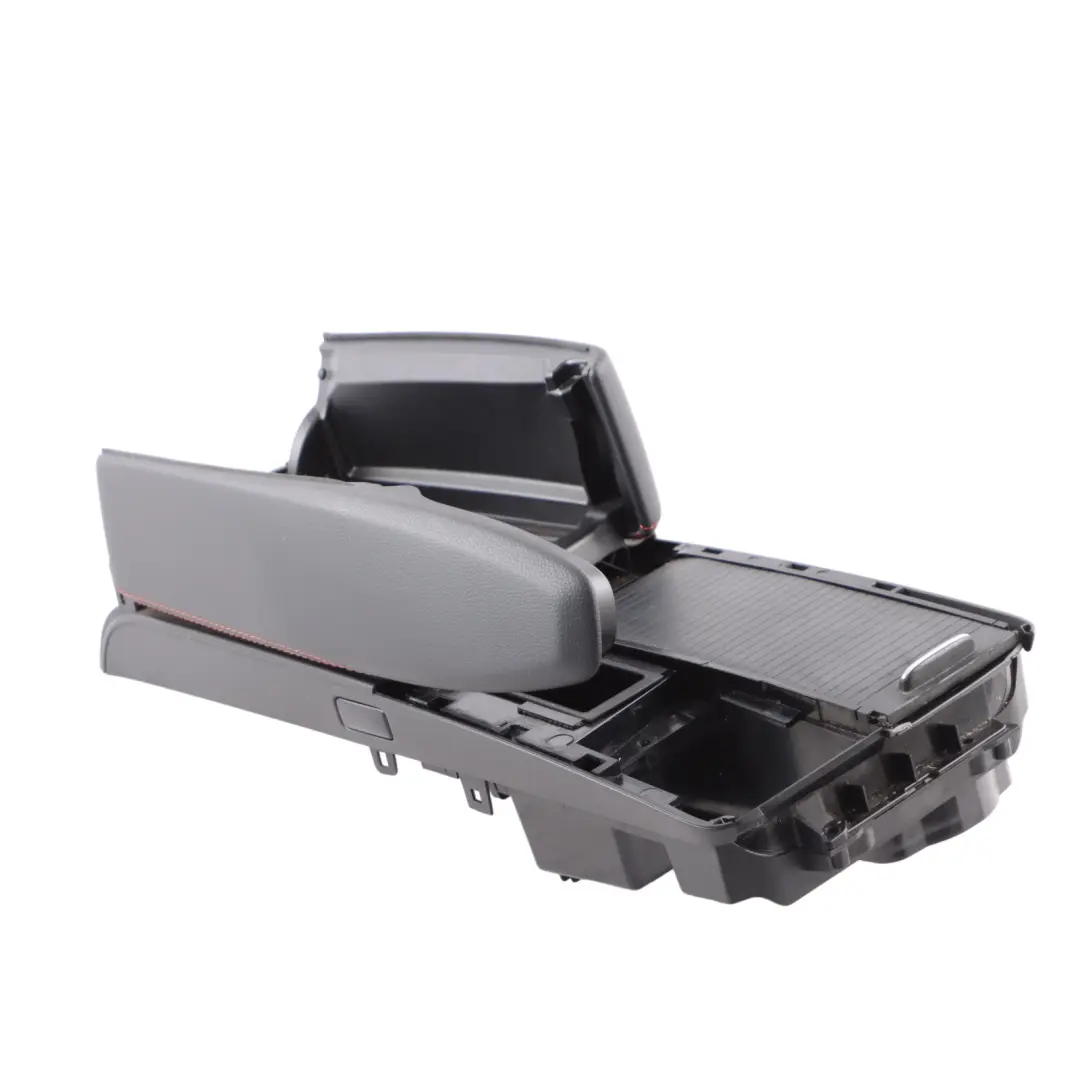 Mercedes W204 Centre Console Armrest Storage Trim Black Arm Rest - SKU rhd-A2046803439 - Part number A2046803439