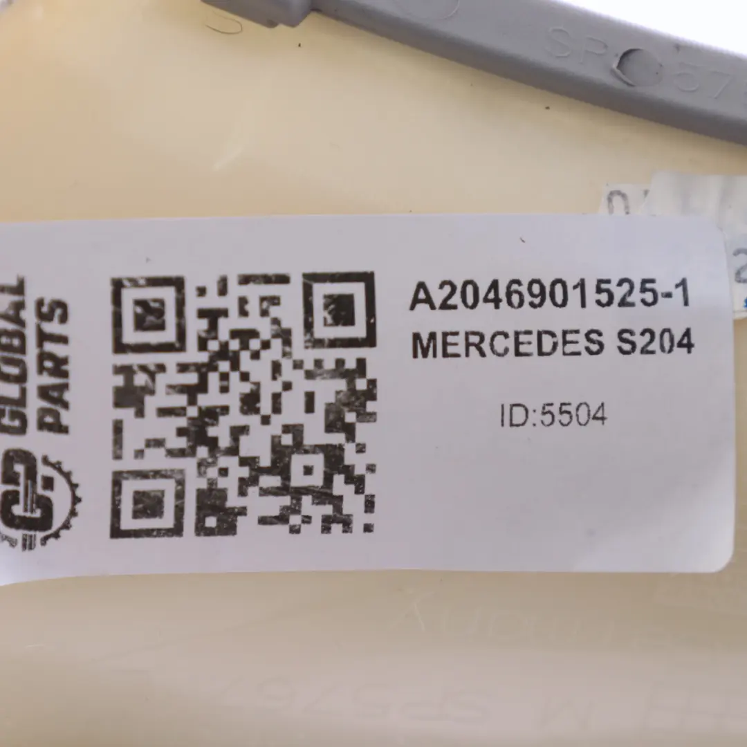 Garniture intérieure gauche C-Pillar Rear Trim pour Mercedes S204 à propos du numéro de pièce A2046901525 Mercedes S204 Garniture intérieure gauche C-Pillar Rear Trim - SKU A2046901525-1 - Numéro de pièce A2046901525
