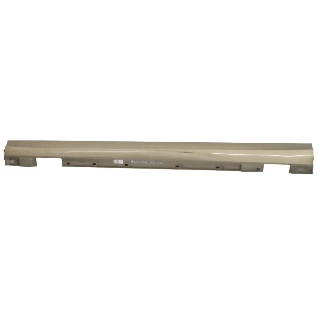 Mercedes W204 Rivestimento soglia porta laterale sinistra Sanidine Beige - 798 - SKU A2046980354-SAN - Numero di parte A2046980354