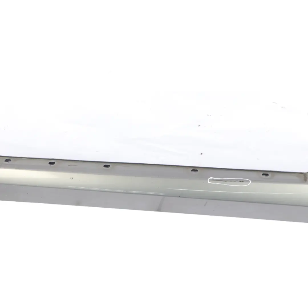 Side Skirt Door Sill Cover Right O/S Palladium Silver Metallic 792 to Mercedes W204 with Part number A2046980454 Mercedes W204 Side Skirt Door Sill Cover Right O/S Palladium Silver Metallic 792 - SKU A2046980454-PAL - Part number A2046980454