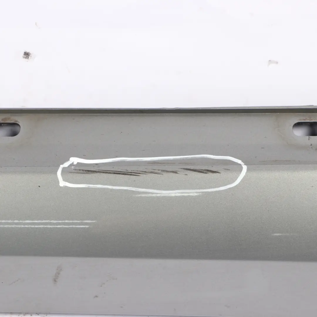 Side Skirt Door Sill Cover Right O/S Palladium Silver Metallic 792 to Mercedes W204 with Part number A2046980454 Mercedes W204 Side Skirt Door Sill Cover Right O/S Palladium Silver Metallic 792 - SKU A2046980454-PAL - Part number A2046980454