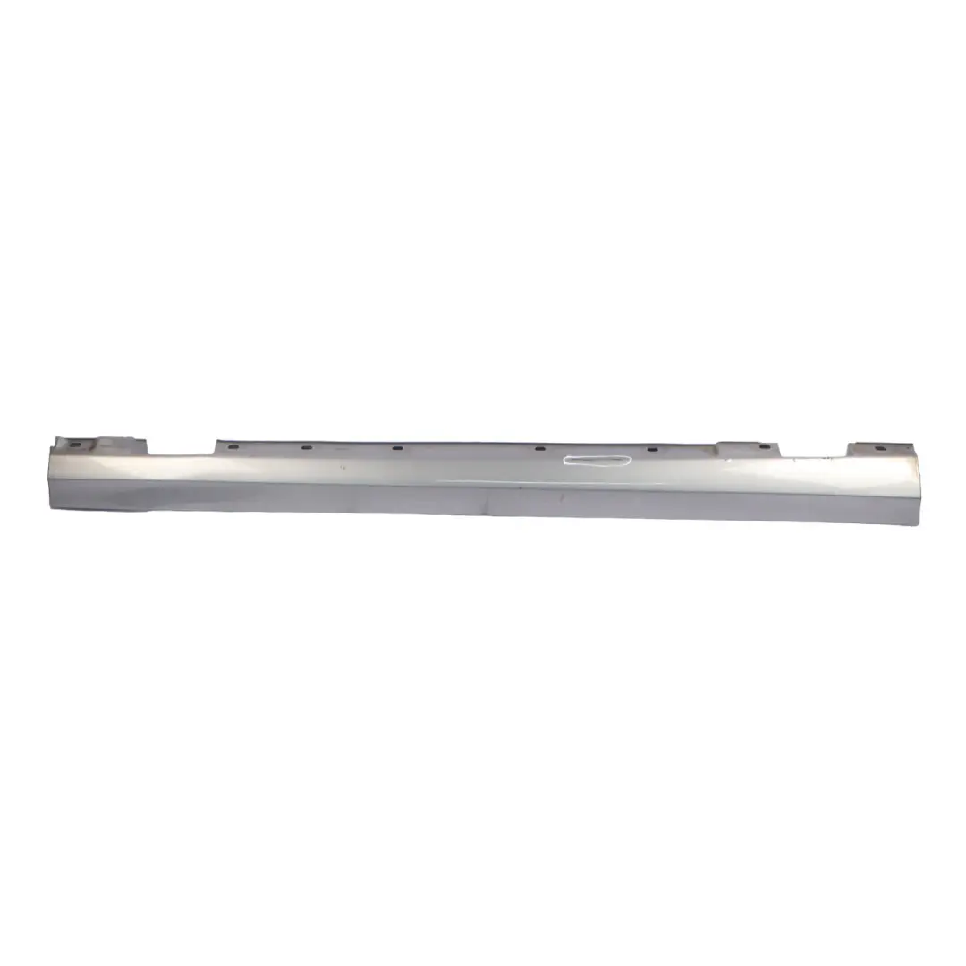 Side Skirt Door Sill Cover Right O/S Palladium Silver Metallic 792 to Mercedes W204 with Part number A2046980454 Mercedes W204 Side Skirt Door Sill Cover Right O/S Palladium Silver Metallic 792 - SKU A2046980454-PAL - Part number A2046980454