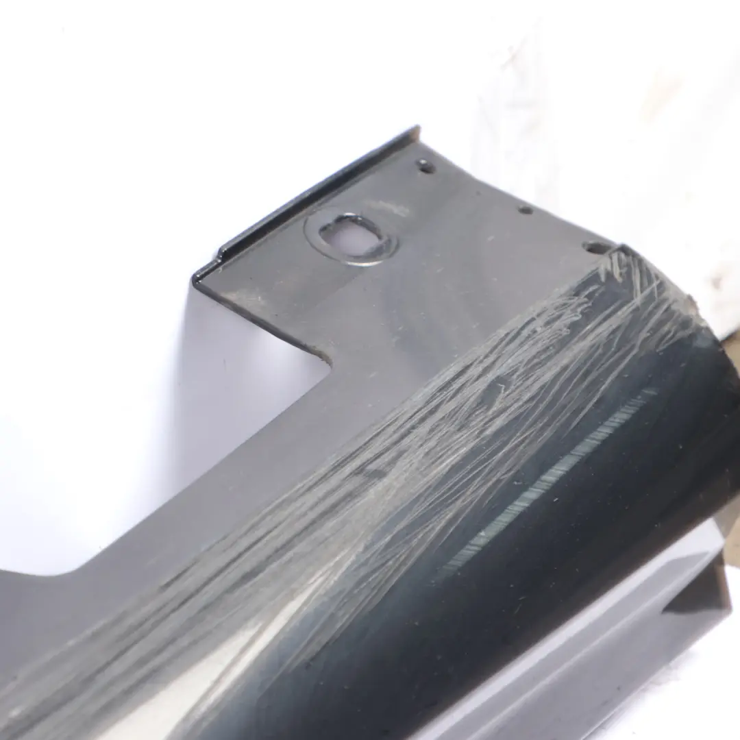 Mercedes W204 Side Skirt Cover Door Sill Panel Right O/S Obsidian Black - 197 - SKU A2046981454-OB1 - Part number A2046981454
