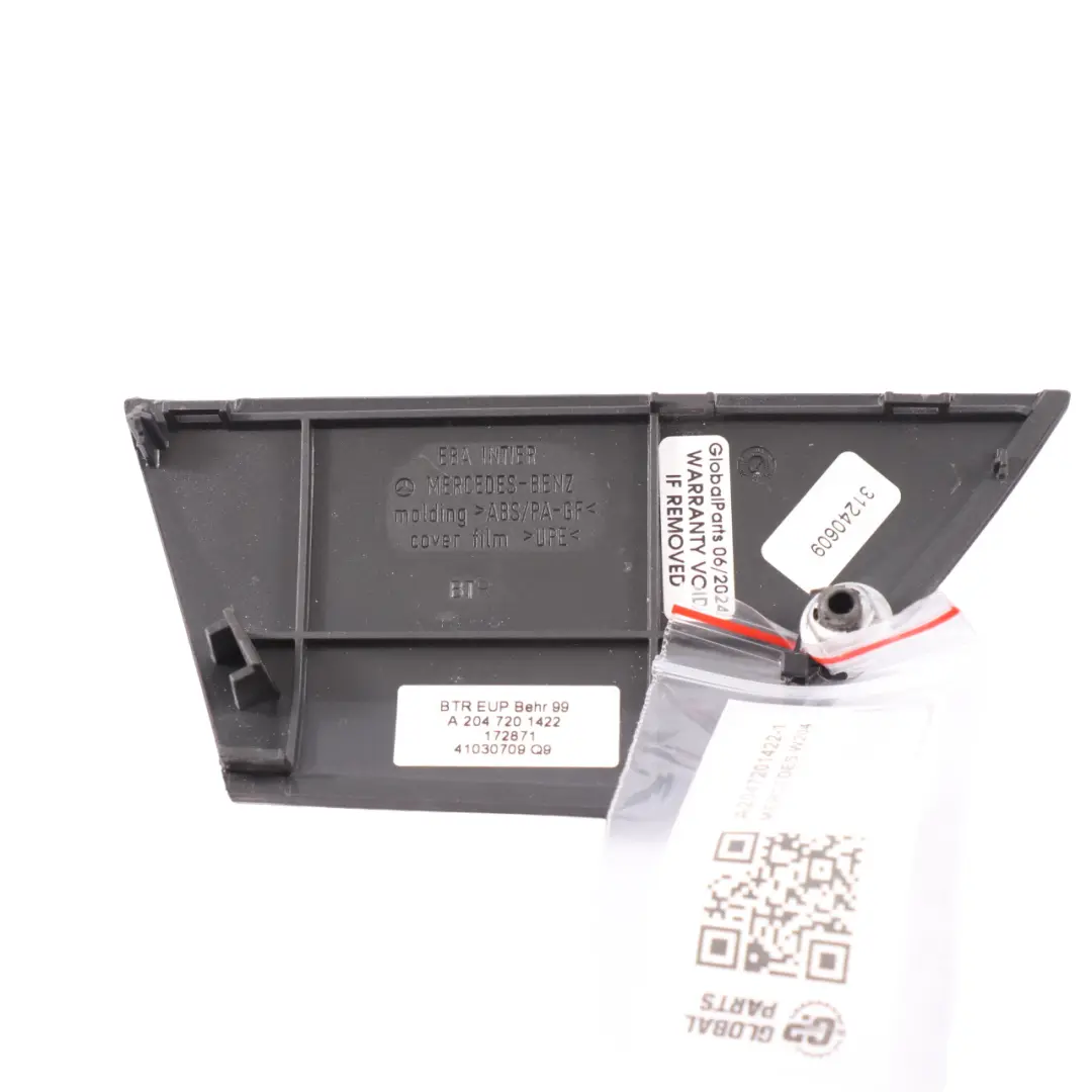 Mercedes W204 Door Card Trim Cover Front Right O/S Eucalyptus Wood - SKU A2047201422-1 - Part number A2047201422
