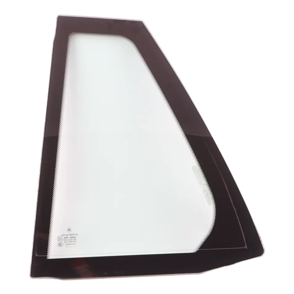 Mercedes S204 Estate Window Glass Rear Left N/S Door Side Green AS2 - SKU A2047300355-1 - Part number A2047300355