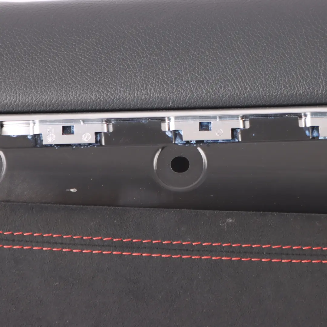 Mercedes W204 Door Card Trim Panel Rear Left N/S Black - SKU A2047300963 - Part number A2047300963