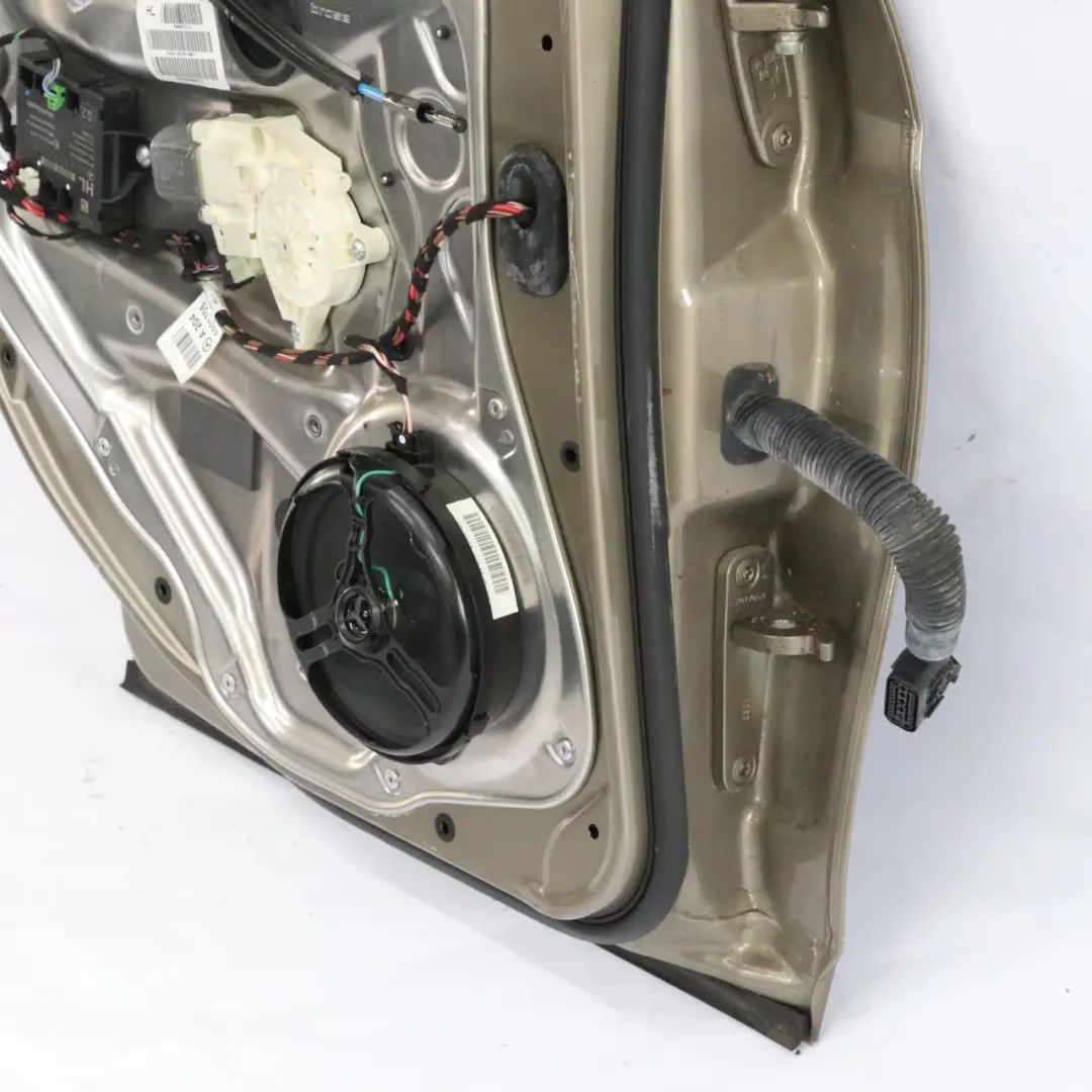 Door Rear Left N/S Covering Sanidine Beige Metallic - 798 to Mercedes S204 with Part number A2047302300 Mercedes S204 Door Rear Left N/S Covering Sanidine Beige Metallic - 798 - SKU A2047302300-SAN - Part number A2047302300