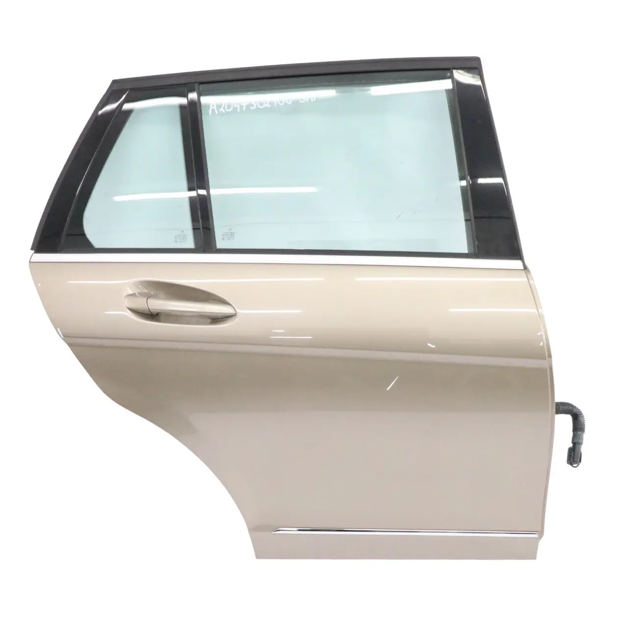 Mercedes S204 Estate Door Rear Right O/S Covering Sanidine Beige Metallic - 798
