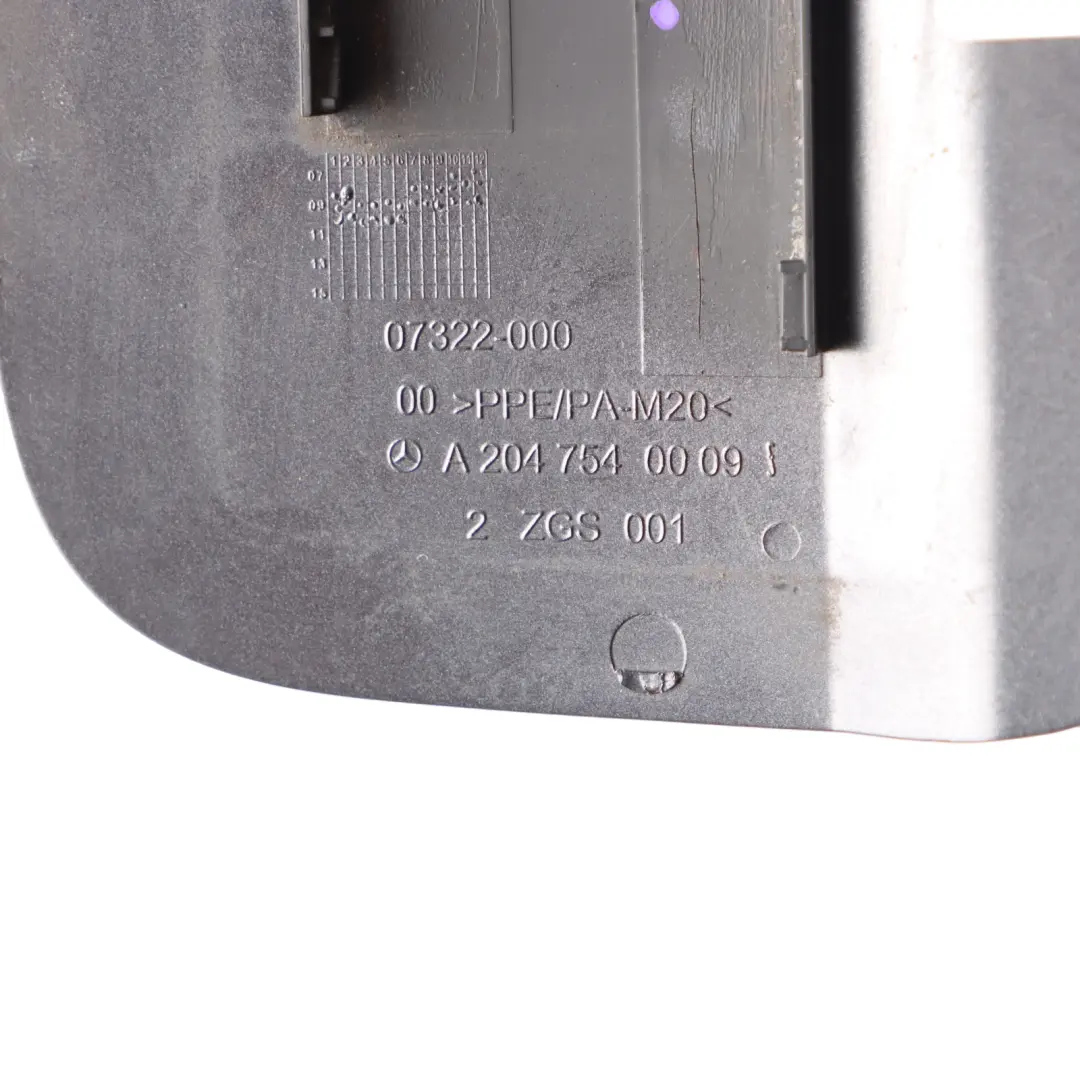 Flap Tank Cap Cover Tenorite Grey Metallic - 755 to Mercedes W204 Fuel with Part number A2047540009 Mercedes W204 Fuel Flap Tank Cap Cover Tenorite Grey Metallic - 755 - SKU A2047540009-TNG - Part number A2047540009