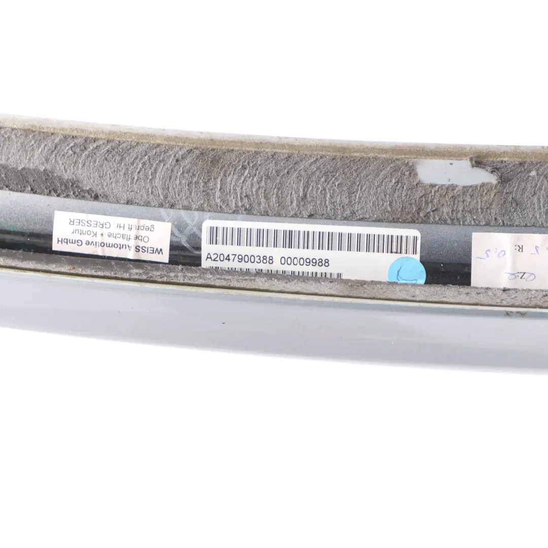 Boot Lid Tailgate Moulding Trim Strip Black AMG Style to Mercedes W204 Rear with Part number A2047900388 Mercedes W204 Rear Boot Lid Tailgate Moulding Trim Strip Black AMG Style - SKU A2047900388-DSI - Part number A2047900388