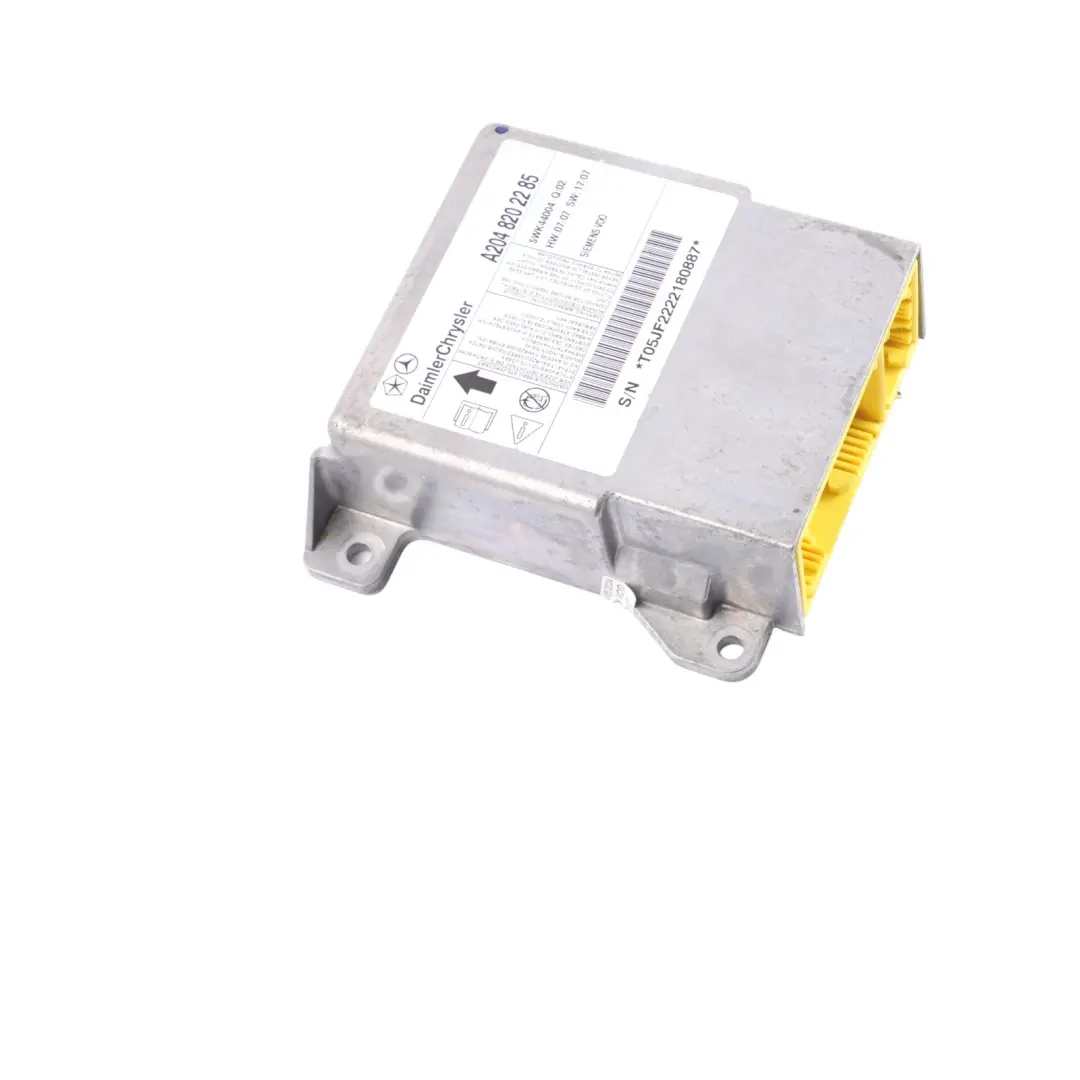 Module SRS Control Unit ECU to Mercedes W204 S204 Air with Part number A2048202285 Mercedes W204 S204 Air Module SRS Control Unit ECU - SKU A2048202285 - Part number A2048202285