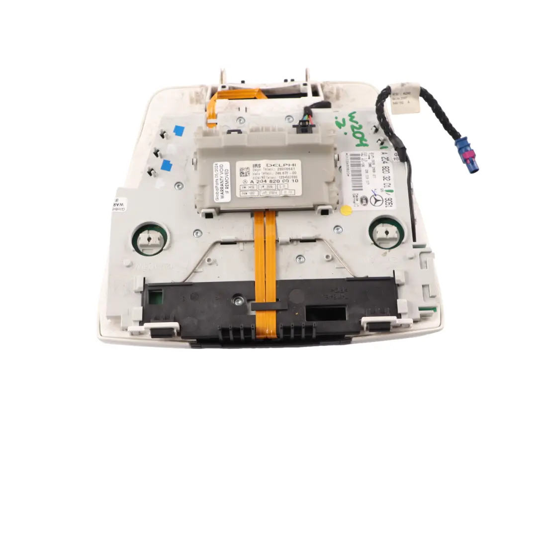 Roof Light Mercedes W204 Interior Lamp Front Panel Switch to with Part number A2048203201 Roof Light Mercedes W204 Interior Lamp Front Panel Switch - SKU A2048203201 - Part number A2048203201