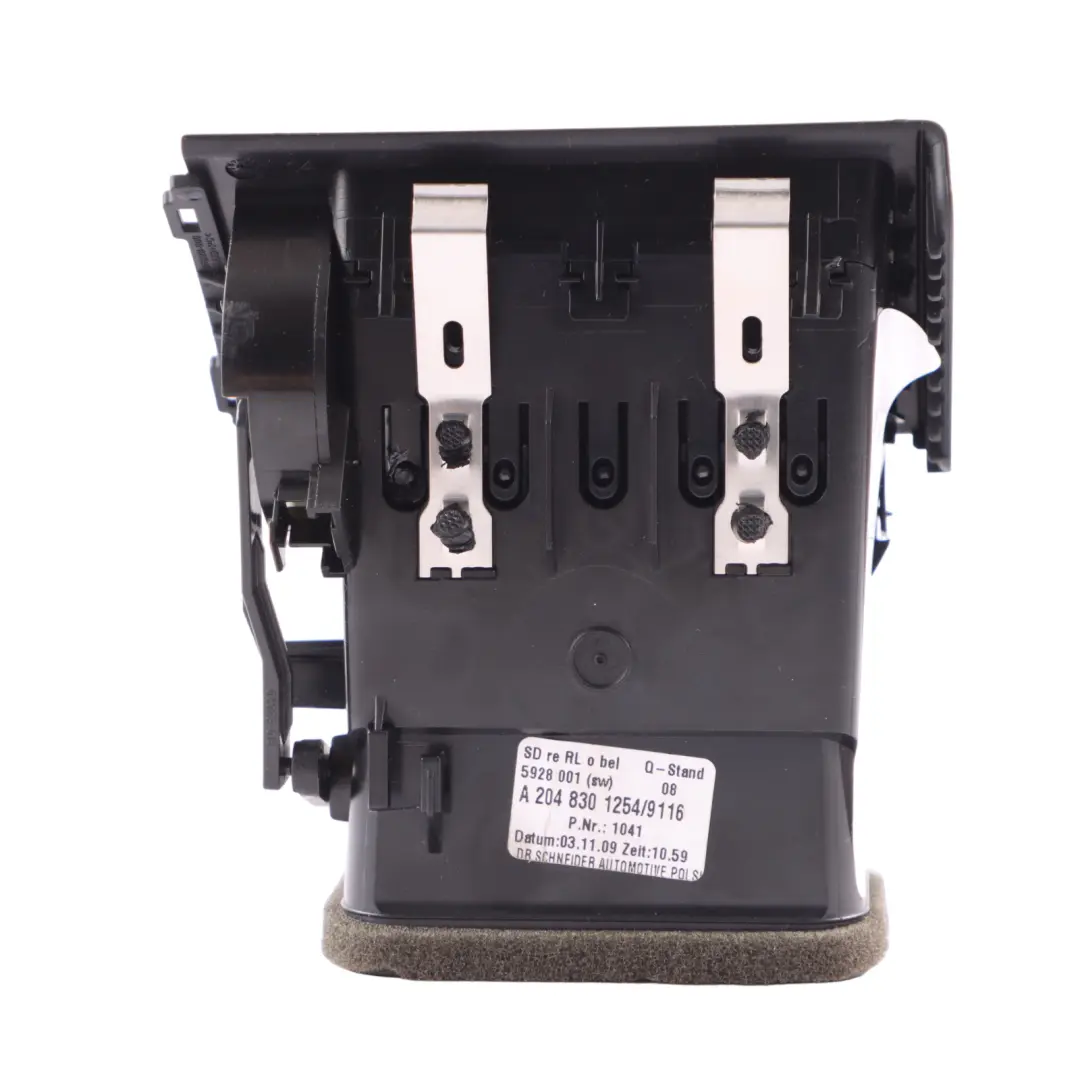 Dashboard Fresh Air Vent Grill Front Driver Site to Mercedes W204 with Part number A2048301254 Mercedes W204 Dashboard Fresh Air Vent Grill Front Driver Site - SKU A2048301254 - Part number A2048301254