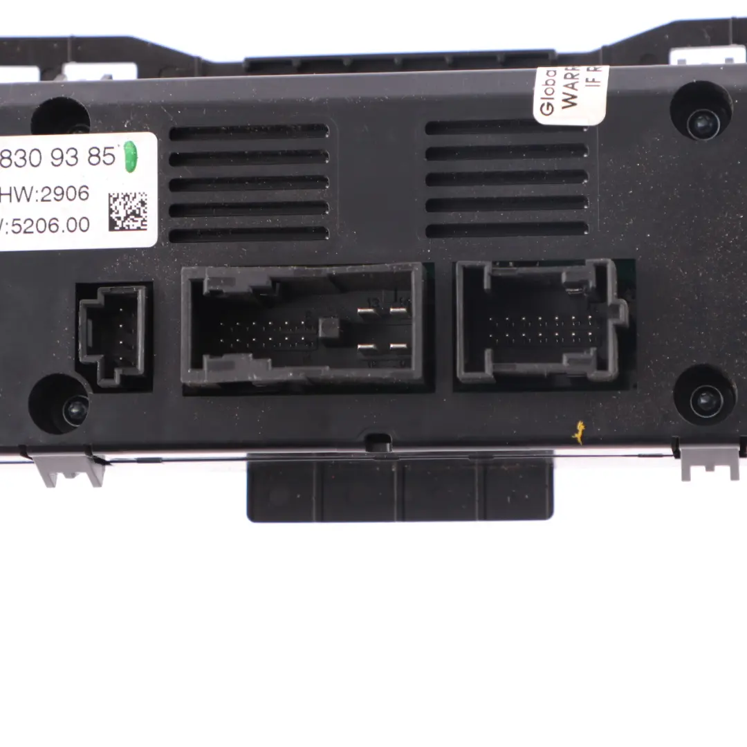 Mercedes W204 A/C condizionamento d'aria Modulo pannello controllo - SKU A2048309385 - Numero di parte A2048309385