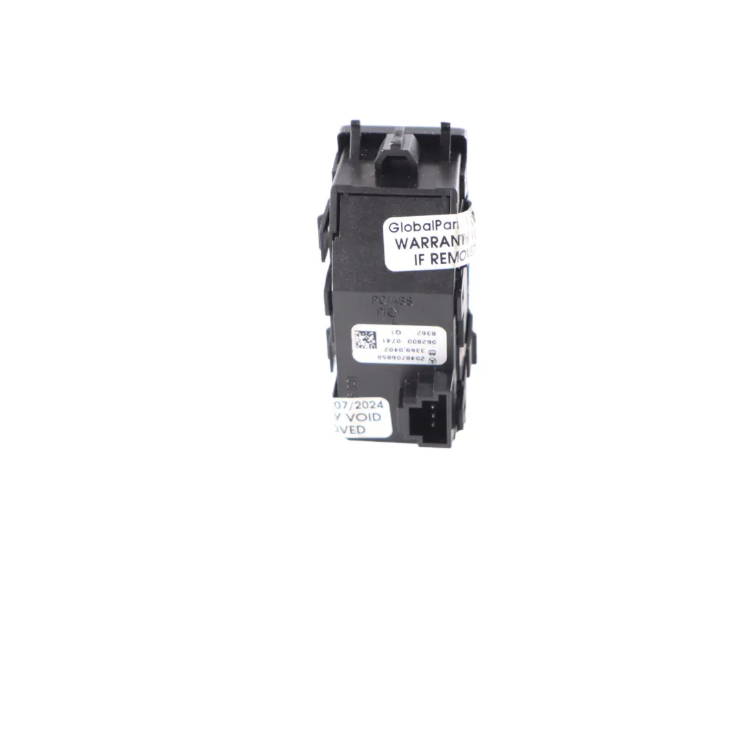 Mercedes W204 Warnblinkanlage ESP Schalter Schaltereinheit - SKU A2048706858 - Teilenummer A2048706858