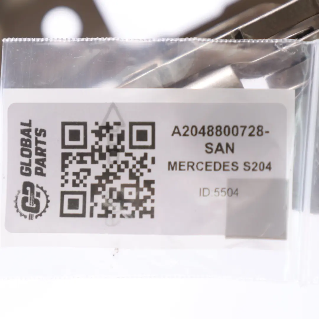 Mercedes S204 W212 Zawias Maski Przedni Lewy Przód Lewy - SKU A2048800728-SAN - Numer Części A2048800728