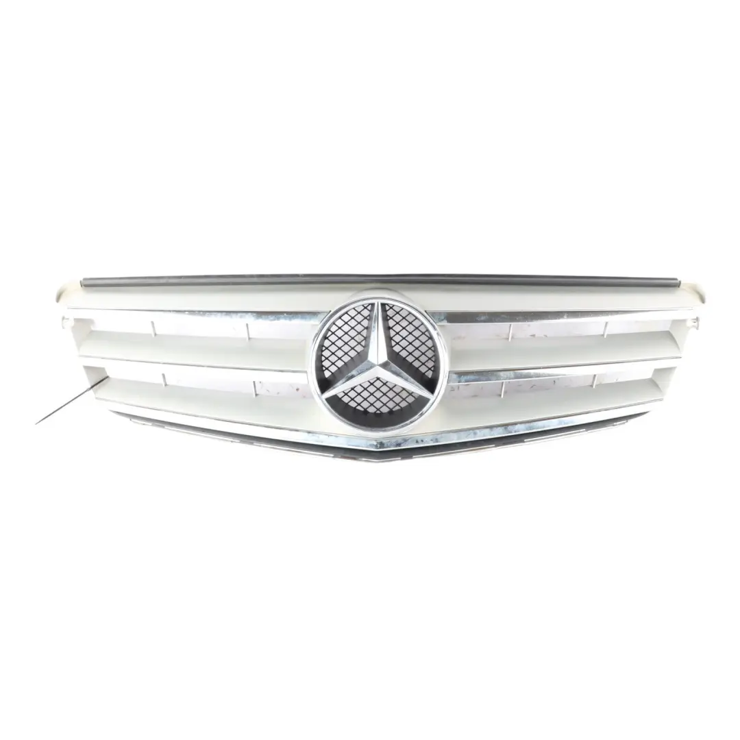 Hood Bonnet Grille Front Radiator Beam Trim Panel White Chrome to Mercedes C204 with Part number A2048802083 Mercedes C204 Hood Bonnet Grille Front Radiator Beam Trim Panel White Chrome - SKU A2048802083-2 - Part number A2048802083