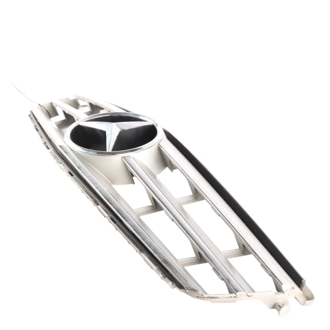 Hood Bonnet Grille Front Radiator Beam Trim Panel White Chrome to Mercedes C204 with Part number A2048802083 Mercedes C204 Hood Bonnet Grille Front Radiator Beam Trim Panel White Chrome - SKU A2048802083-2 - Part number A2048802083