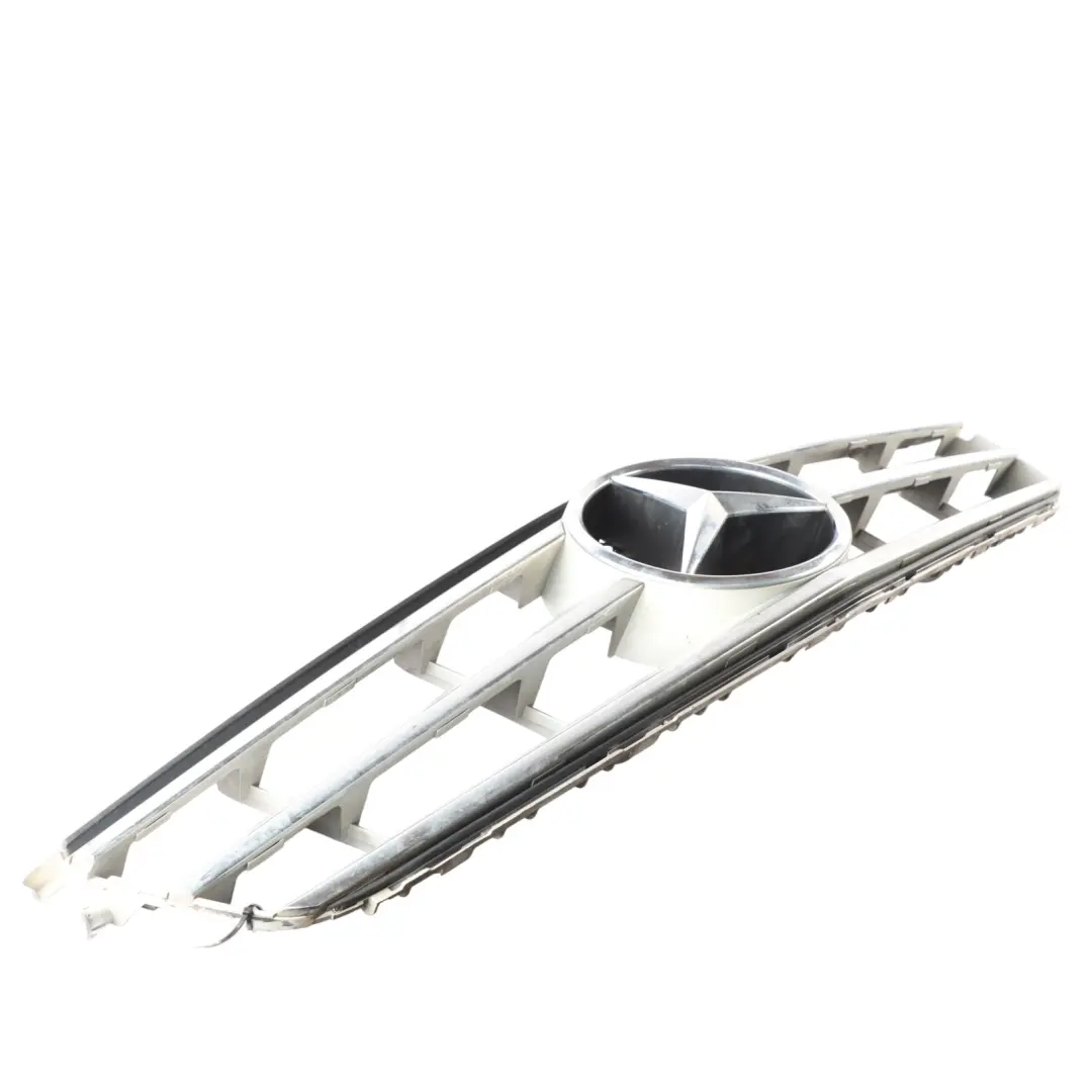 Hood Bonnet Grille Front Radiator Beam Trim Panel White Chrome to Mercedes C204 with Part number A2048802083 Mercedes C204 Hood Bonnet Grille Front Radiator Beam Trim Panel White Chrome - SKU A2048802083-2 - Part number A2048802083