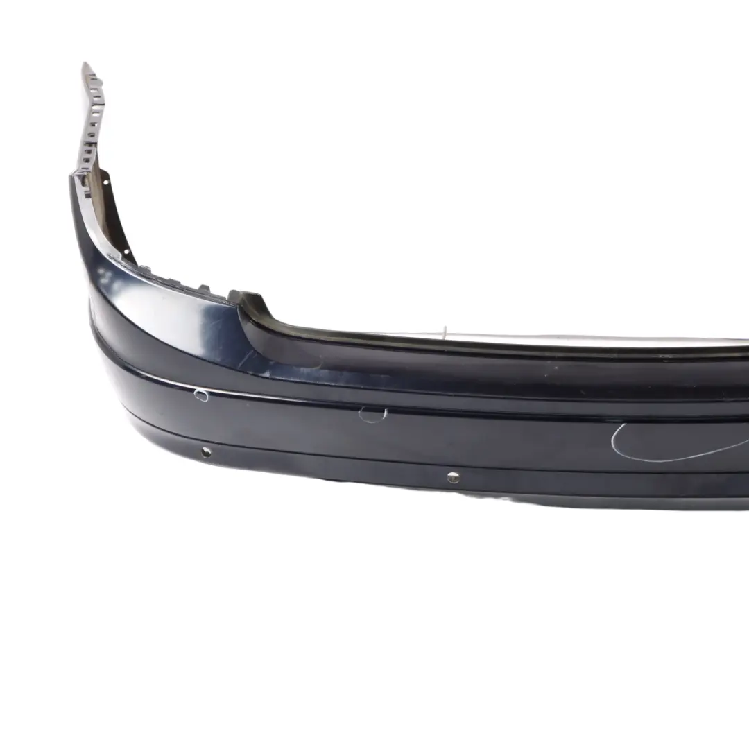 Bumper Trim Panel Cover Tanzanite Blue Metallic - 359 to Mercedes S204 Rear with Part number A2048802840 Mercedes S204 Rear Bumper Trim Panel Cover Tanzanite Blue Metallic - 359 - SKU A2048802840-TB - Part number A2048802840