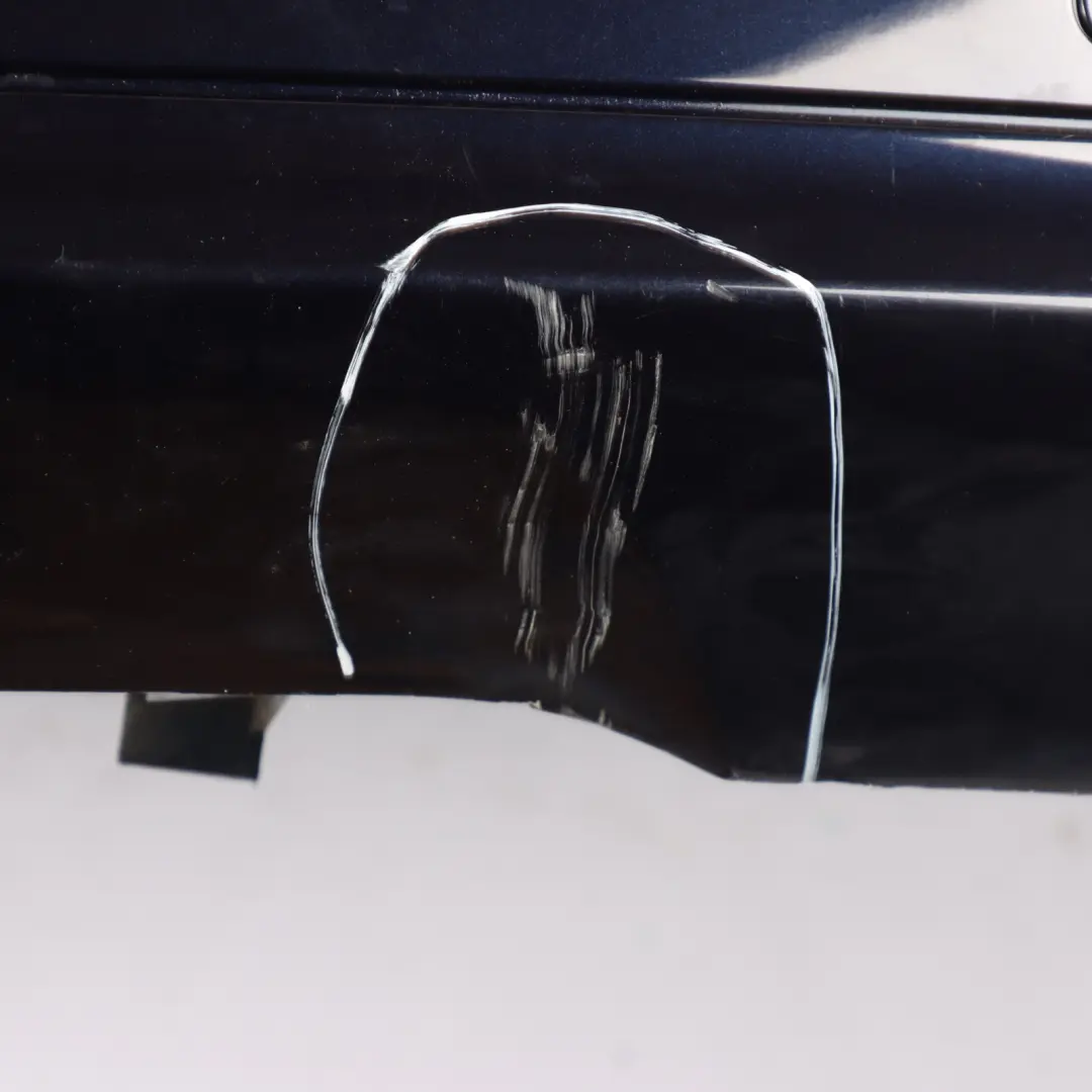 Bumper Trim Panel Cover Tanzanite Blue Metallic - 359 to Mercedes S204 Rear with Part number A2048802840 Mercedes S204 Rear Bumper Trim Panel Cover Tanzanite Blue Metallic - 359 - SKU A2048802840-TB - Part number A2048802840