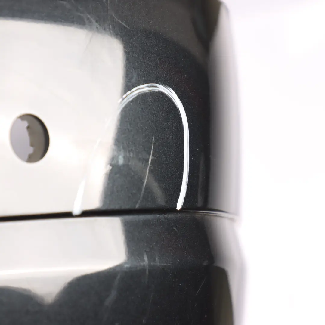 Bumper Trim Panel Covering Magnetite Black Metallic - 183 to Mercedes W204 Rear with Part number A2048805940 Mercedes W204 Rear Bumper Trim Panel Covering Magnetite Black Metallic - 183 - SKU A2048805940-MTS - Part number A2048805940