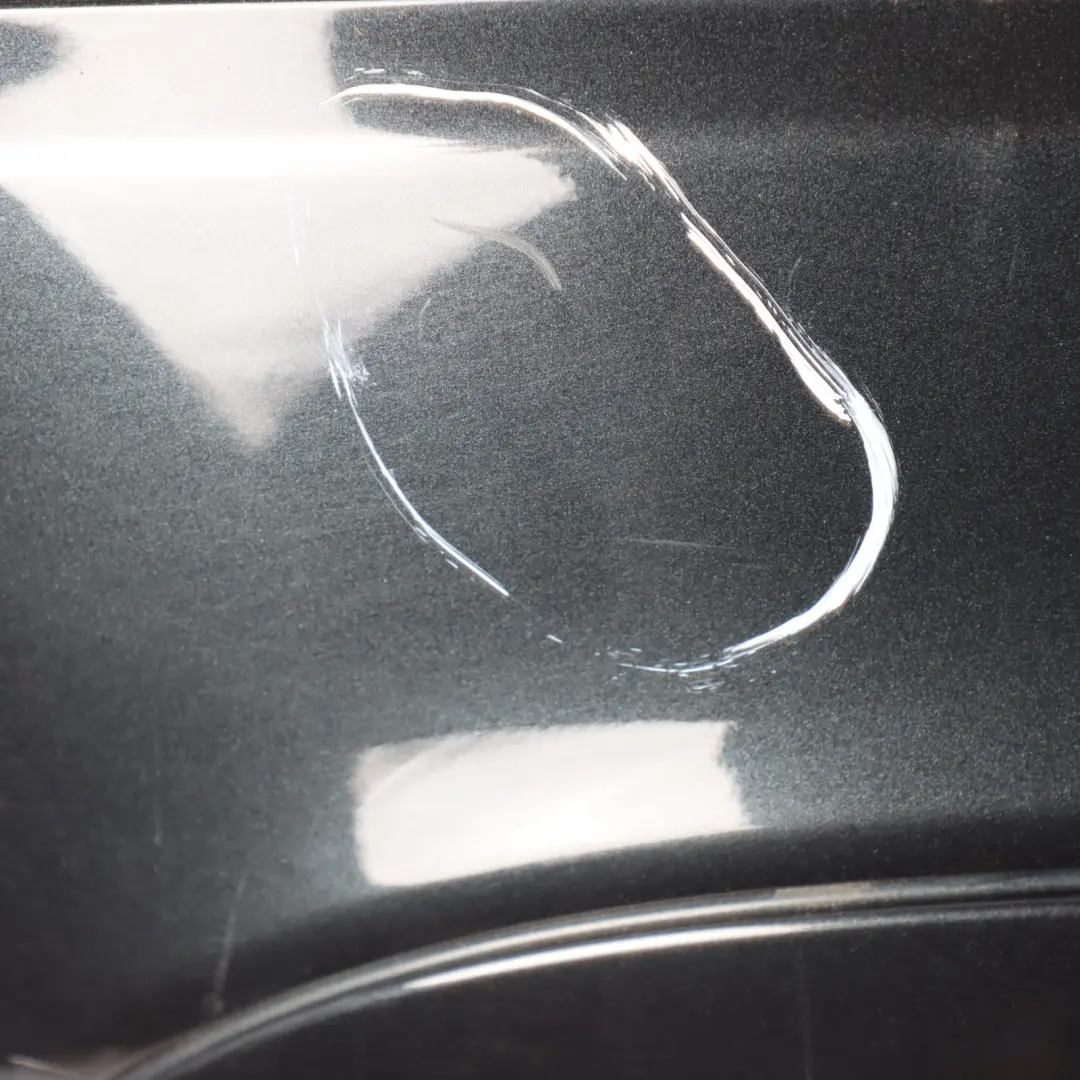 Bumper Trim Panel Covering Magnetite Black Metallic - 183 to Mercedes W204 Rear with Part number A2048805940 Mercedes W204 Rear Bumper Trim Panel Covering Magnetite Black Metallic - 183 - SKU A2048805940-MTS - Part number A2048805940