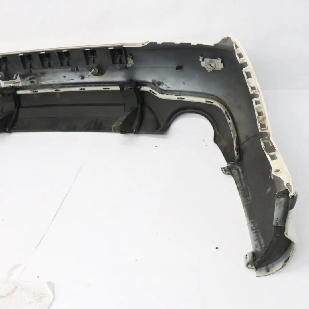 Mercedes W204 C204 AMG Rear Bumper Trim Panel Calcite White - 650 - SKU A2048809347-CW1 - Part number A2048809347