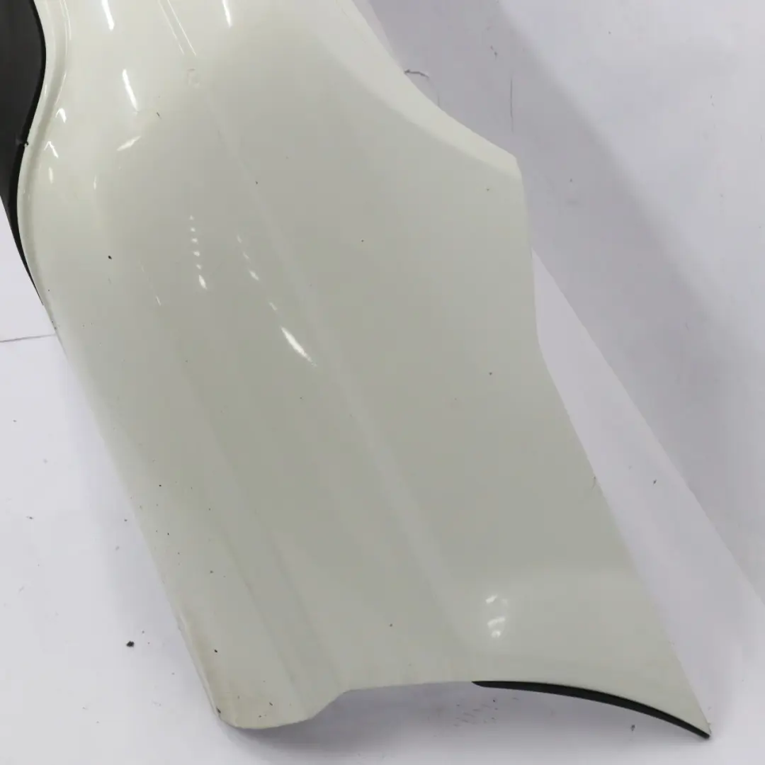 Bumper Trim Panel Calcite White - 650 to Mercedes W204 C204 AMG Rear with Part number A2048809347 Mercedes W204 C204 AMG Rear Bumper Trim Panel Calcite White - 650 - SKU A2048809347-CW1 - Part number A2048809347
