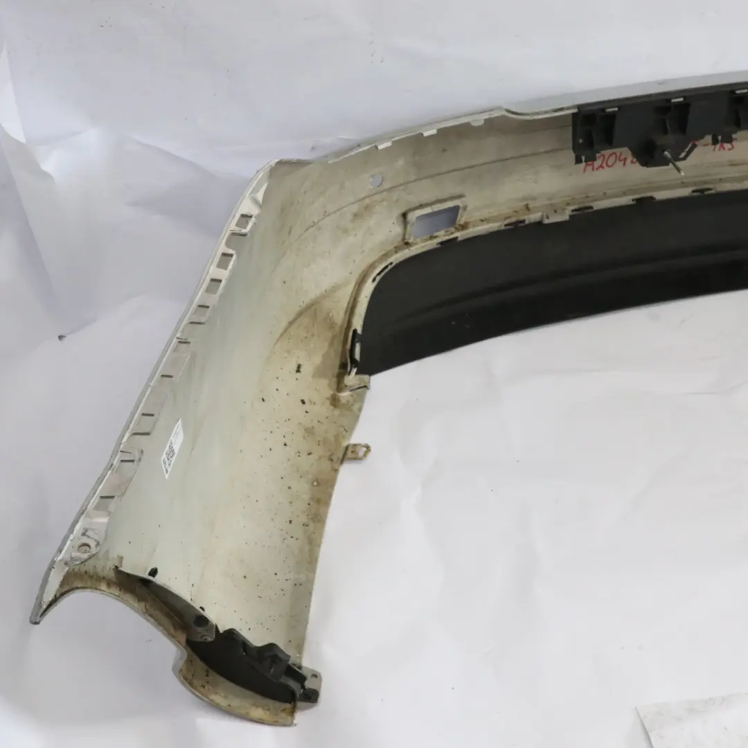 Rear Bumper Mercedes W204 AMG Body Styling Trim Panel Iridium Silver - 775 - SKU A2048852925-IRS - Part number A2048852925