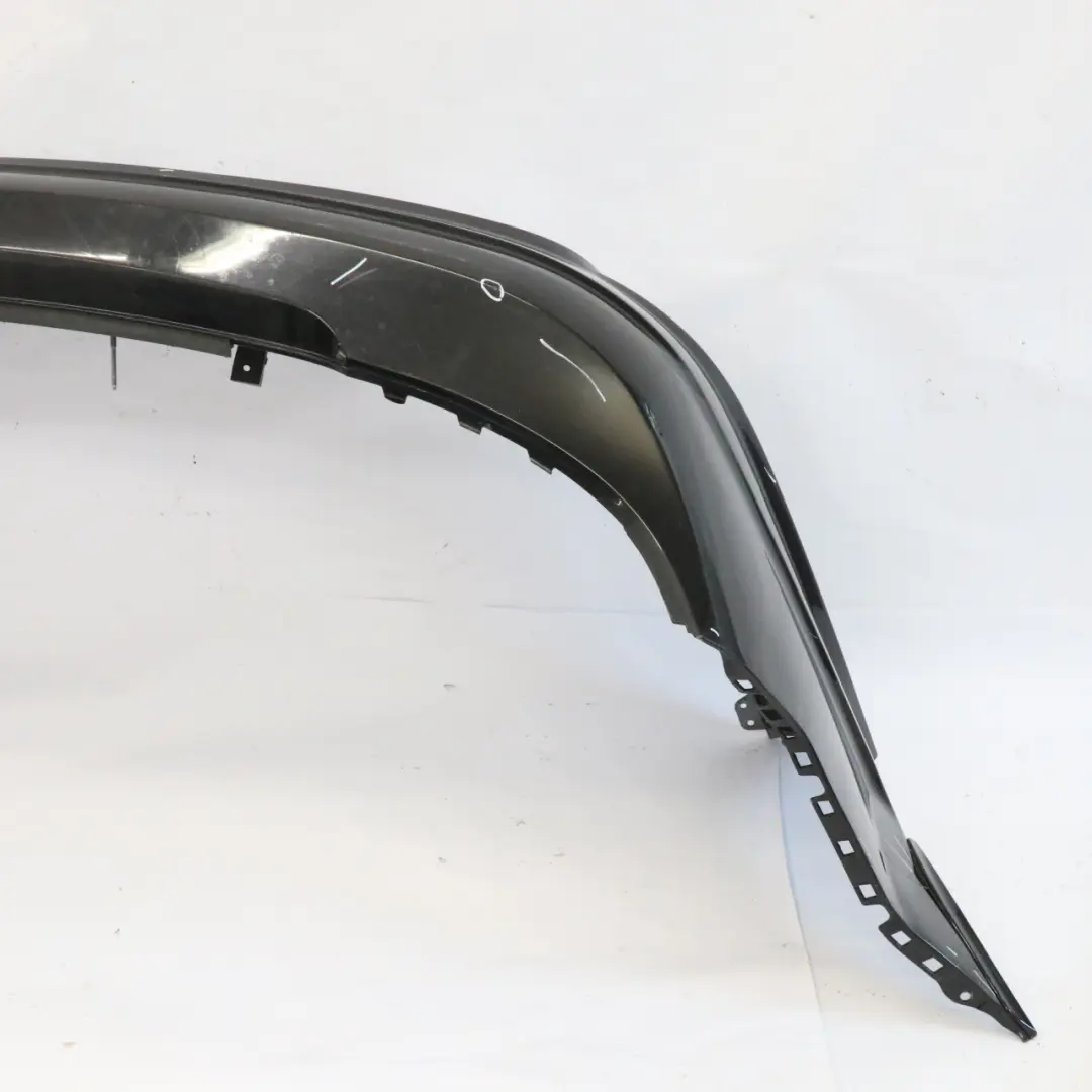 Rear Bumper Mercedes W204 AMG Body Styling Trim Panel Obsidian Black - 197 - SKU A2048852925-OB - Part number A2048852925
