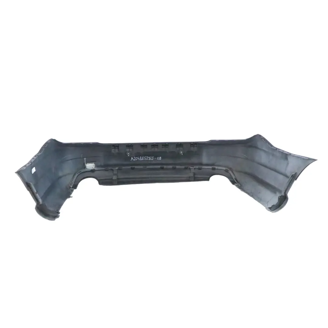 Rear Bumper Mercedes W204 AMG Body Styling Trim Panel Obsidian Black - 197 - SKU A2048852925-OB - Part number A2048852925