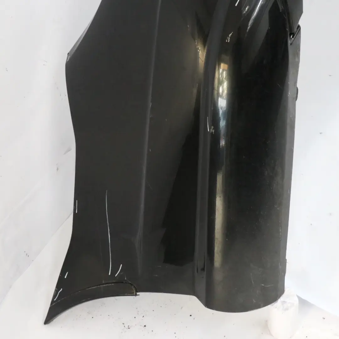 Rear Bumper Mercedes W204 AMG Body Styling Trim Panel Obsidian Black - 197 - SKU A2048852925-OB - Part number A2048852925