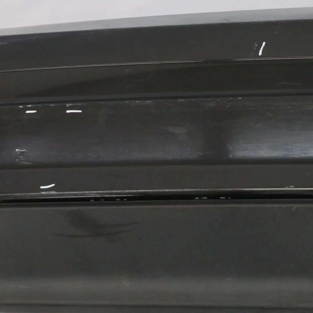 Rear Bumper Mercedes W204 AMG Body Styling Trim Panel Obsidian Black - 197 - SKU A2048852925-OB - Part number A2048852925