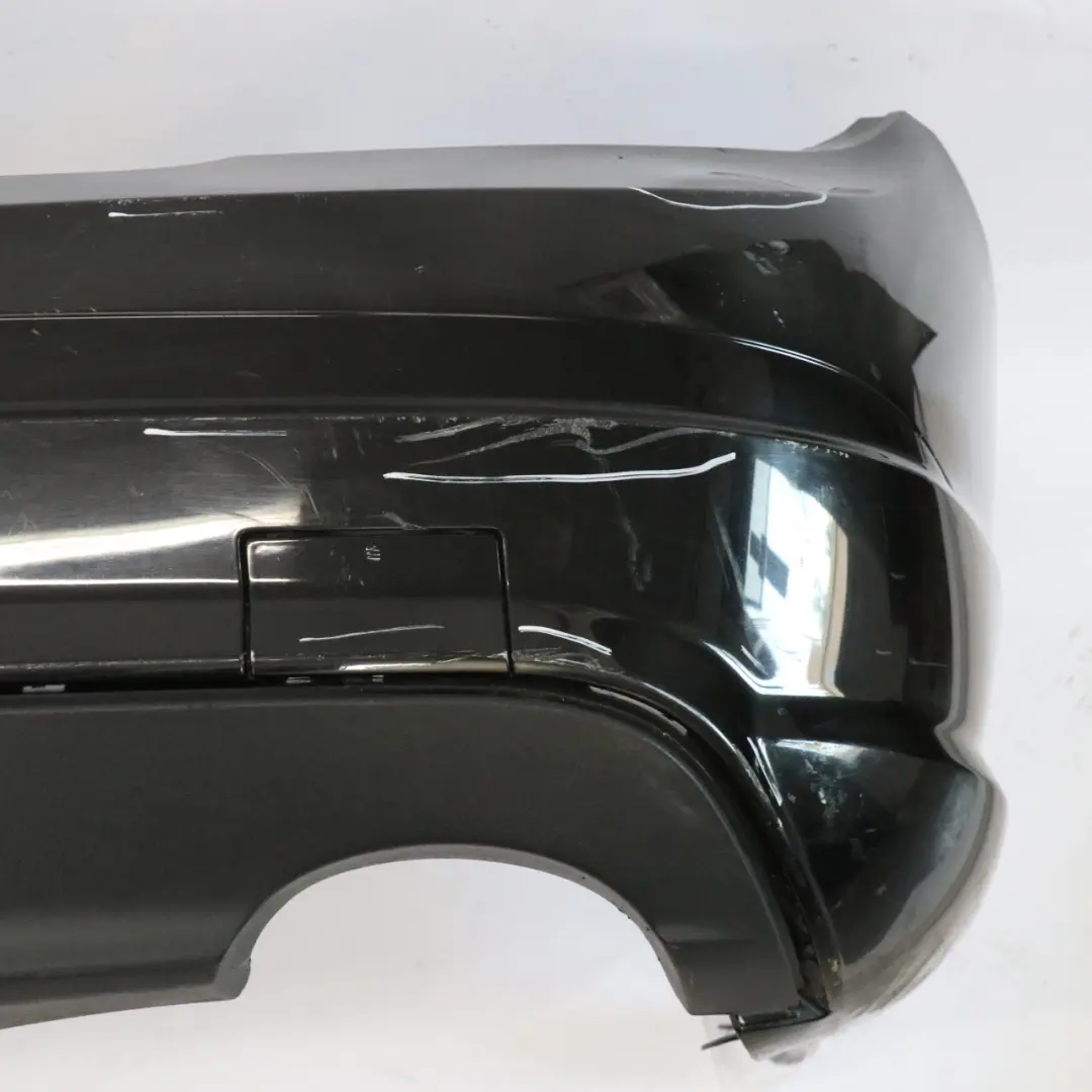Rear Bumper Mercedes W204 AMG Body Styling Trim Panel Obsidian Black - 197 - SKU A2048852925-OB - Part number A2048852925