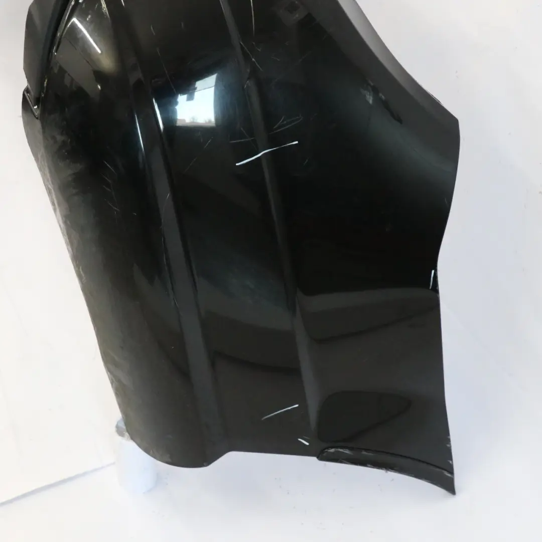 Rear Bumper Mercedes W204 AMG Body Styling Trim Panel Obsidian Black - 197 - SKU A2048852925-OB - Part number A2048852925