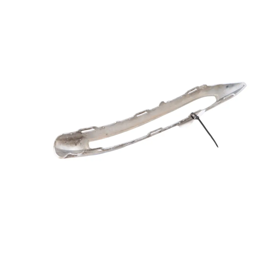 Mercedes C204 Front Bumper Trim Panel Cover Panel Right O/S Chrome - SKU A2048853074 - Part number A2048853074