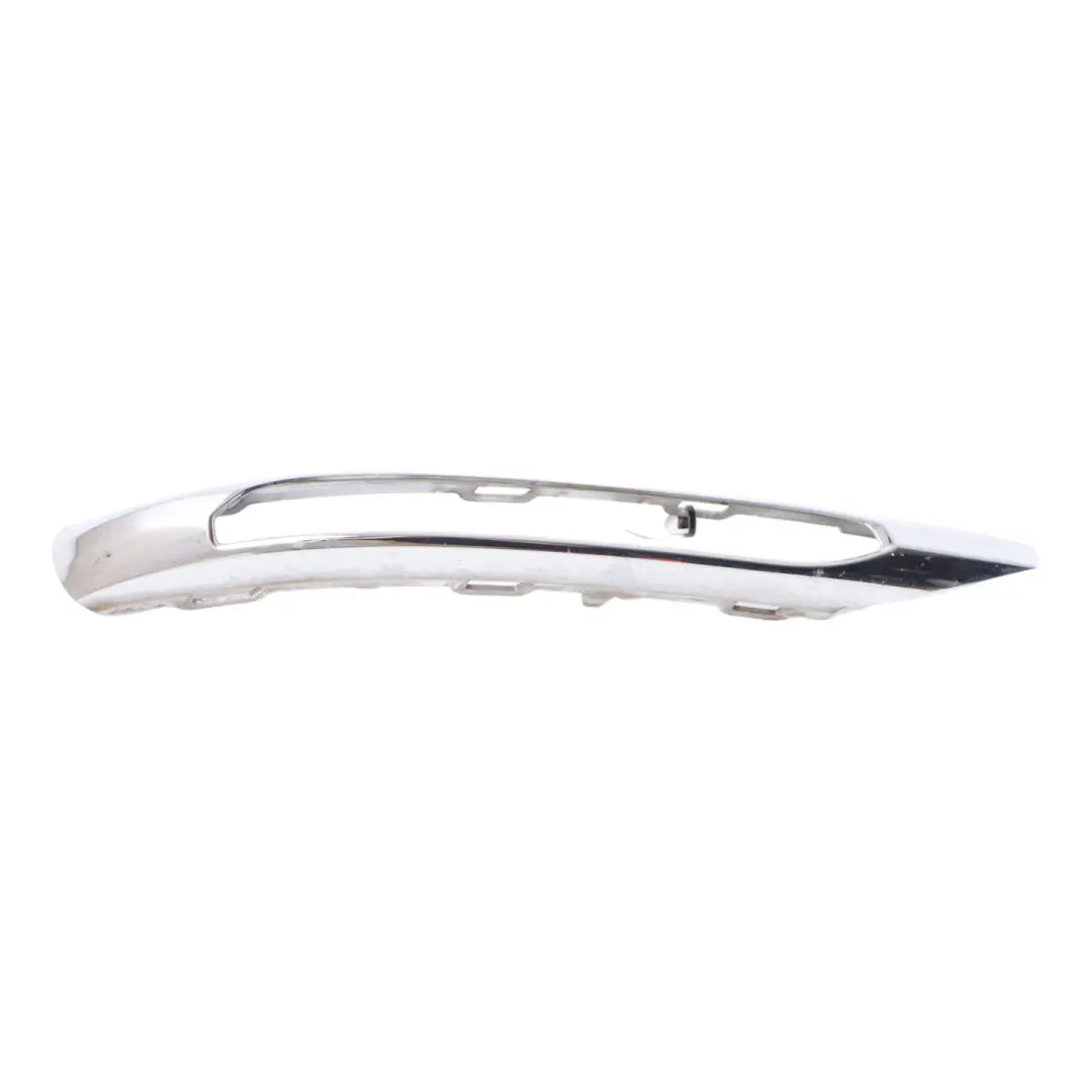 Mercedes C204 Front Bumper Trim Panel Cover Panel Right O/S Chrome - SKU A2048853074 - Part number A2048853074