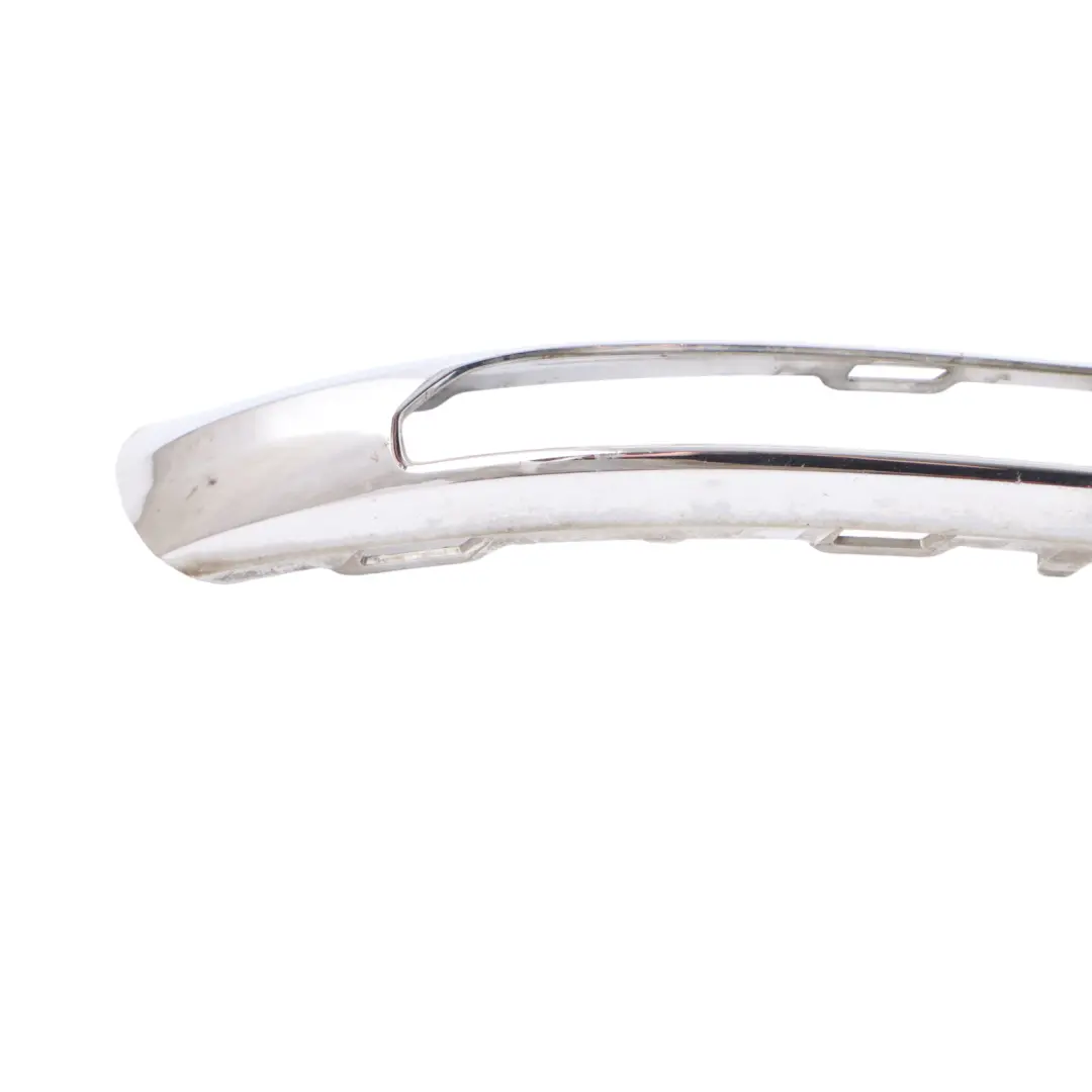 Mercedes C204 Front Bumper Trim Panel Cover Panel Right O/S Chrome - SKU A2048853074 - Part number A2048853074