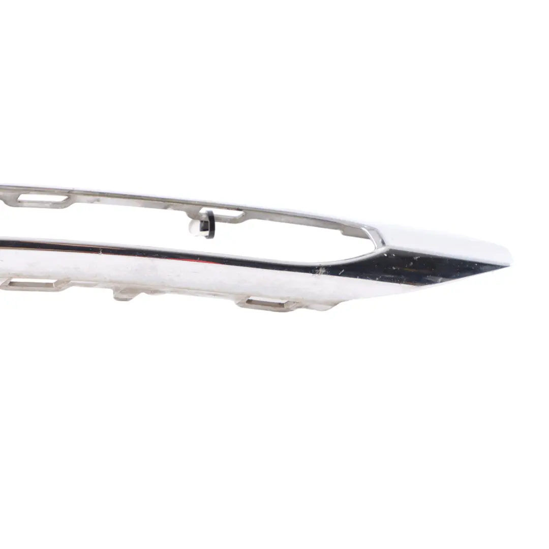 Mercedes C204 Front Bumper Trim Panel Cover Panel Right O/S Chrome - SKU A2048853074 - Part number A2048853074