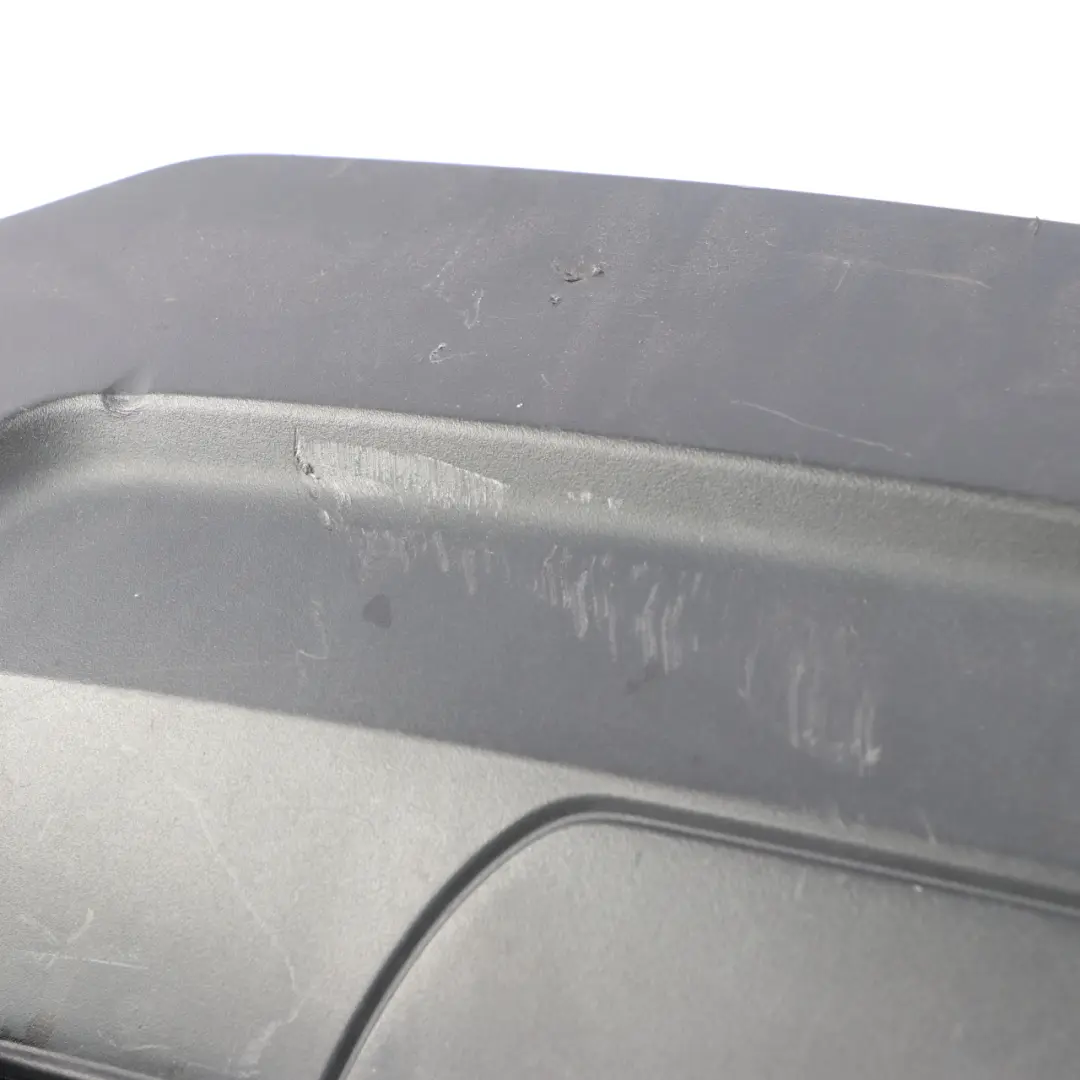 Bumper AMG Lower Diffuser Trim Panel Cover to Mercedes W204 Rear with Part number A2048853838 Mercedes W204 Rear Bumper AMG Lower Diffuser Trim Panel Cover - SKU A2048853838 - Part number A2048853838