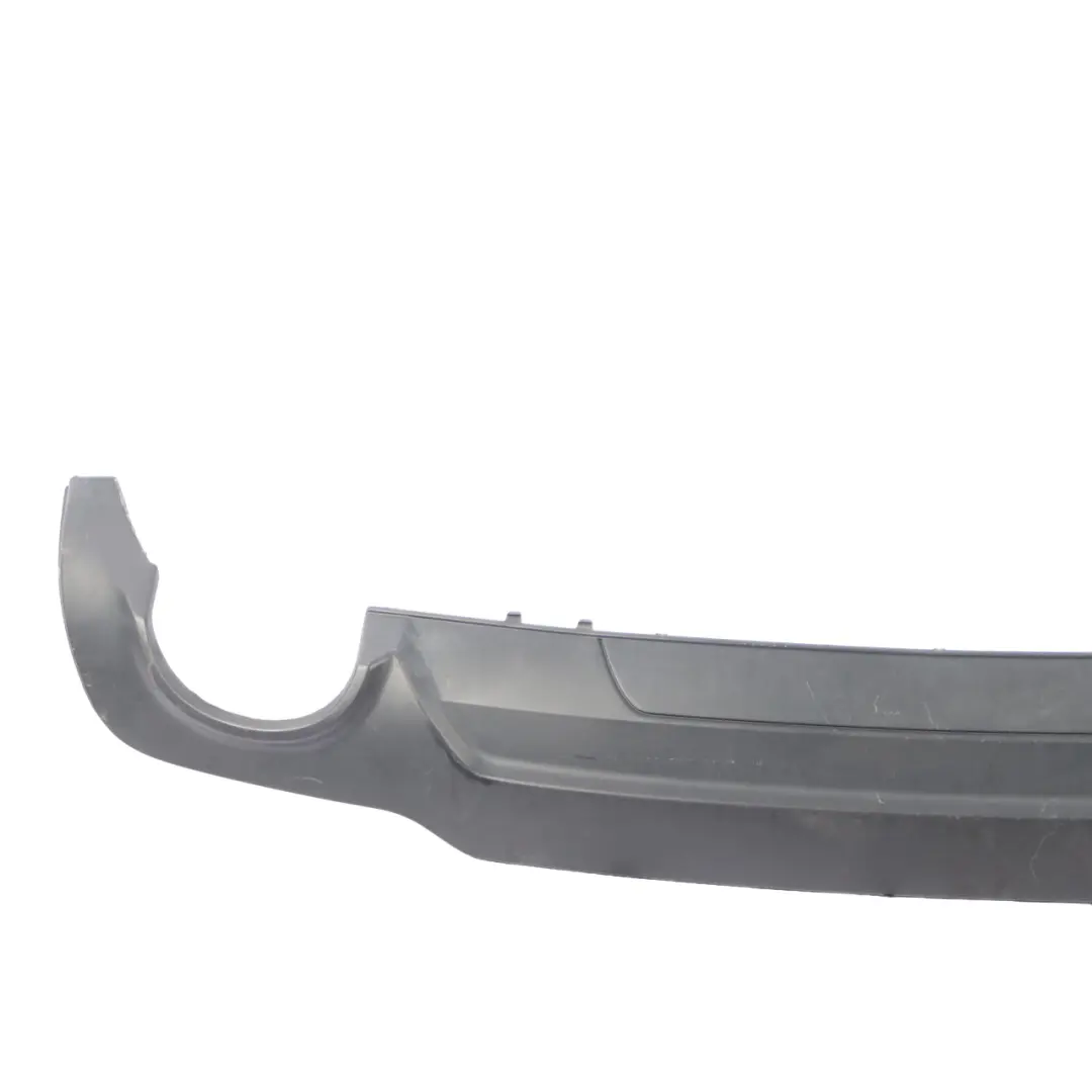 Bumper AMG Lower Diffuser Trim Panel Cover to Mercedes W204 Rear with Part number A2048853838 Mercedes W204 Rear Bumper AMG Lower Diffuser Trim Panel Cover - SKU A2048853838 - Part number A2048853838