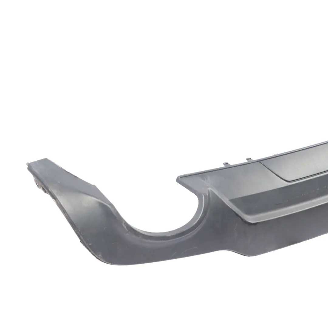 Bumper AMG Lower Diffuser Trim Panel Cover to Mercedes W204 Rear with Part number A2048853838 Mercedes W204 Rear Bumper AMG Lower Diffuser Trim Panel Cover - SKU A2048853838 - Part number A2048853838