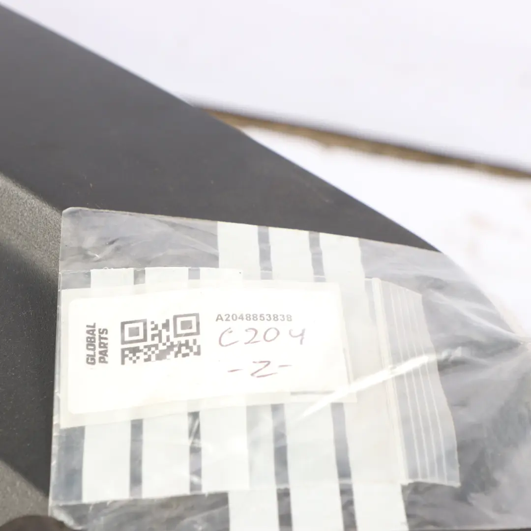 Bumper AMG Lower Diffuser Trim Panel Cover to Mercedes W204 Rear with Part number A2048853838 Mercedes W204 Rear Bumper AMG Lower Diffuser Trim Panel Cover - SKU A2048853838 - Part number A2048853838