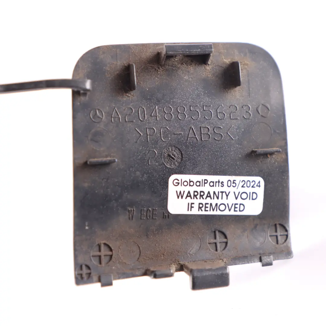 Towing Eye Cover Mercedes W204 Rear Bumper Palladium Silver - 792 to with Part number A2048855623 Towing Eye Cover Mercedes W204 Rear Bumper Palladium Silver - 792 - SKU A2048855623-PAL - Part number A2048855623